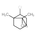 Bicyclo[2.2.1]heptane,2-chloro-1,7,7-trimethyl-结构式