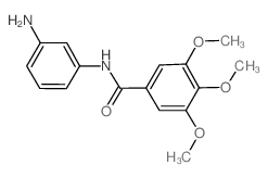 N-(3-Aminophenyl)-3,4,5-trimethoxybenzamide Structure