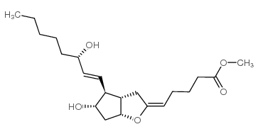 PROSTAGLANDINS I2 METHYL ESTER structure