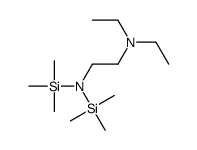 N,N-diethyl-N',N'-bis(trimethylsilyl)ethane-1,2-diamine结构式