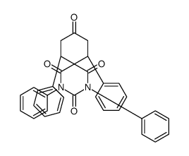 (7R,11S)-2,4,7,11-tetraphenyl-2,4-diazaspiro[5.5]undecane-1,3,5,9-tetrone Structure