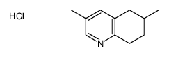 3,6-dimethyl-5,6,7,8-tetrahydroquinoline,hydrochloride结构式