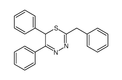 2-benzyl-5,6-diphenyl-6H-1,3,4-thiadiazine Structure