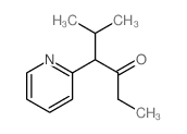 5-methyl-4-pyridin-2-yl-hexan-3-one结构式