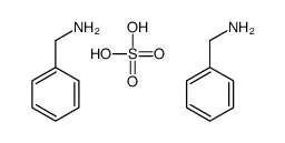 phenylmethanamine,sulfuric acid结构式