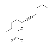 methyl 2-undec-6-yn-5-yloxyacetate Structure