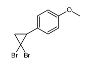 1-(2,2-dibromocyclopropyl)-4-methoxybenzene Structure