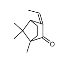 3-ethylidene-1,7,7-trimethyl-norbornan-2-one结构式