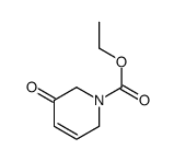 ethyl 3-oxo-2,6-dihydropyridine-1-carboxylate结构式