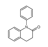 1-phenyl-1,2,3,4-tetrahydroquinolin-2-one Structure
