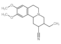 2H-Benzo[a]quinolizine-2-carbonitrile, 3-ethyl-1,3,4,6,7,11b-hexahydro-9,10-dimethoxy- picture