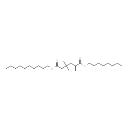 6-decyl 1-octyl 2,4,4-trimethyladipate结构式