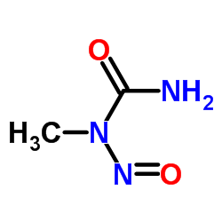 N-Nitroso-N-methylurea Structure