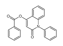 (2-oxo-1-phenylquinolin-4-yl) benzoate结构式