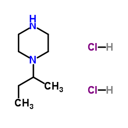 1-SEC-BUTYL-PIPERAZINE DIHYDROCHLORIDE结构式