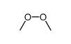 dimethyl peroxide Structure