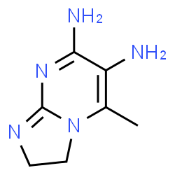 Imidazo[1,2-a]pyrimidine-6,7-diamine, 2,3-dihydro-5-methyl- (9CI)结构式