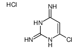 6-Chloro-2,4-pyrimidinediamine hydrochloride structure