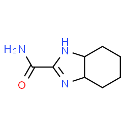 1H-Benzimidazole-2-carboxamide,3a,4,5,6,7,7a-hexahydro- Structure