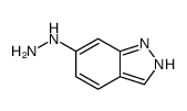 6-肼基-1H-吲唑结构式