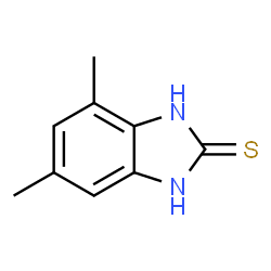 2H-Benzimidazole-2-thione,1,3-dihydro-4,6-dimethyl-(9CI)结构式