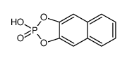 2-hydroxybenzo[f][1,3,2]benzodioxaphosphole 2-oxide Structure