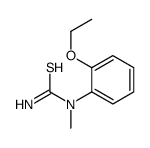 N-(2-乙氧基苯基)-N-甲基硫脲结构式