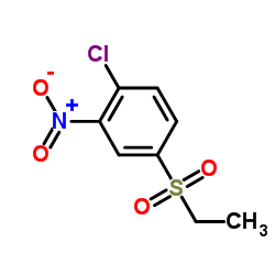 4-Chloro-3-Nitrophenyl Ethyl Sulfone Structure