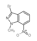 3-bromo-1-methyl-7-nitro-indazole picture