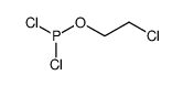 β-chloroethyldichlorophosphite结构式