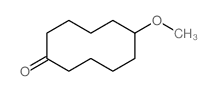 6-methoxycyclodecan-1-one Structure