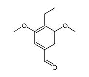 4-ethyl-3,5-dimethoxybenzaldehyde结构式