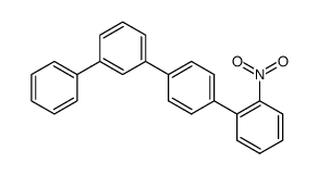 4-(3-biphenylyl)-2'-nitrobiphenyl结构式