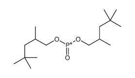 oxo-bis(2,4,4-trimethylpentoxy)phosphanium Structure