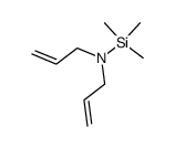 diallylamino(trimethyl)silane Structure
