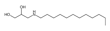 3-(dodecylamino)propane-1,2-diol结构式