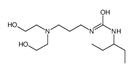 1-[3-[bis(2-hydroxyethyl)amino]propyl]-3-pentan-3-ylurea Structure