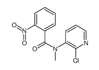 N-(2-chloropyridin-3-yl)-N-methyl-2-nitrobenzamide结构式