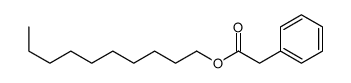 decyl 2-phenylacetate结构式