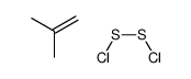 chlorosulfanyl thiohypochlorite,2-methylprop-1-ene结构式