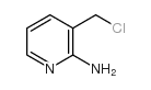 2-氨基-3-氯甲基吡啶结构式