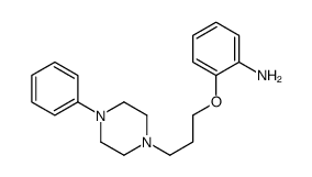 2-[3-(4-phenylpiperazin-1-yl)propoxy]aniline结构式