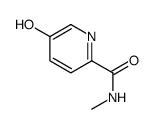 2-Pyridinecarboxamide,5-hydroxy-N-methyl- structure