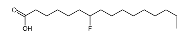 7-fluoropalmitic acid Structure