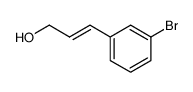 (E)-3-(3-bromophenyl)prop-2-en-1-ol Structure
