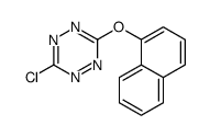 3-chloro-6-naphthalen-1-yloxy-1,2,4,5-tetrazine结构式