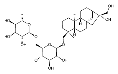 6'-O-α-L-Rhamnopyranosyl-4-epi-microlepin Structure