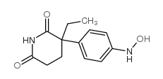 3-ethyl-3-[4-(hydroxyamino)phenyl]piperidine-2,6-dione结构式