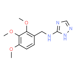 N-(2,3,4-TRIMETHOXYBENZYL)-1H-1,2,4-TRIAZOL-3-AMINE结构式