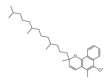 vitamin K1 chromenoxyl radical结构式